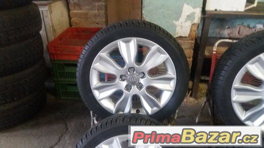 Orig. Alu Kola Audi - 5 x 100 - 16´´ - ZIMNÍ – fotografie 5