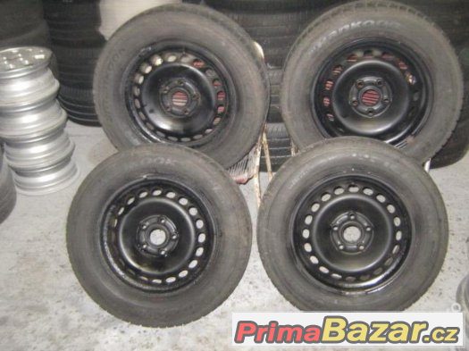 Plech. Disky Audi A4,A6 - 5 x 112 - 15´´ - Zimní – fotografie 1