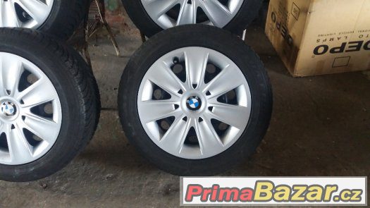Plech. Disky BMW 3 - 5 x 120 - 16´´ - ZIMNÍ + POKLICE – fotografie 3