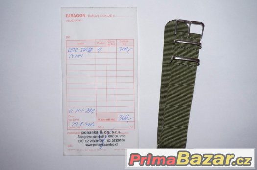 P: 24 mm mesh a Nato strap – fotografie 3
