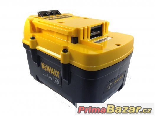 2 Kusy – Použitý akumulátor DeWALT DE9280 Li-ion 28V 2.2A Li – fotografie 1