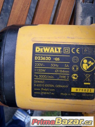 Kotoučová pila DeWALT D23620 – fotografie 2