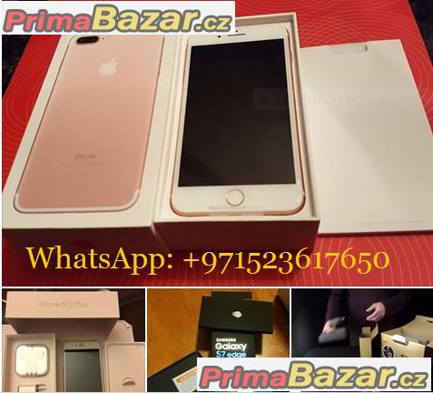 NA PRODEJ: APPLE IPHONE 7 PLUS 256 GB, 16 GB, 128 GB, Samsung Galaxy S7 EDGE (WhatsApp: +971523617650) – fotografie 1