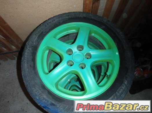 Alu kola Ronal R15 5 x 100 letní pneu – fotografie 3