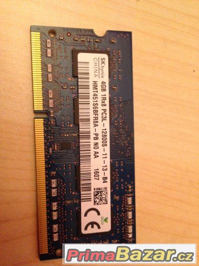 DDR3 4GB do notebooku LEVNĚ – fotografie 1
