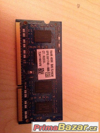 DDR3 4GB do notebooku LEVNĚ – fotografie 2