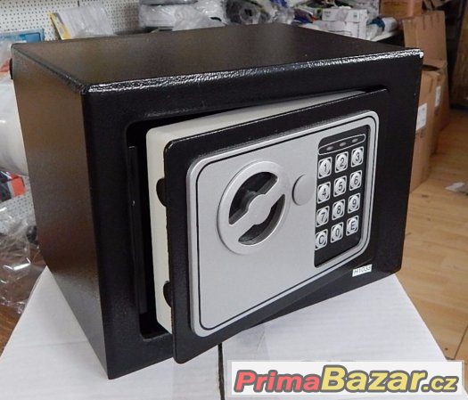 Poškozený trezor 230x170mm digitální elektronický no.112 – fotografie 1