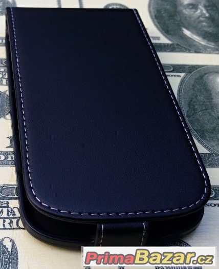 Kožené Flip Pouzdro pro Samsung S3 i9301neo/i9300 – fotografie 1