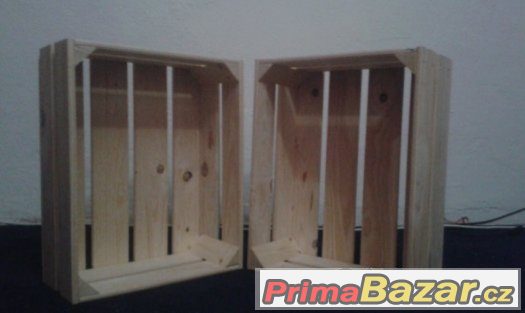 Dřevěná bedýnka 50x40x17 – fotografie 1