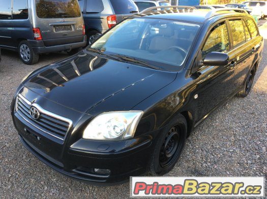 Toyota Avensis 2.0 D4D top stav Nové rozvody – fotografie 2