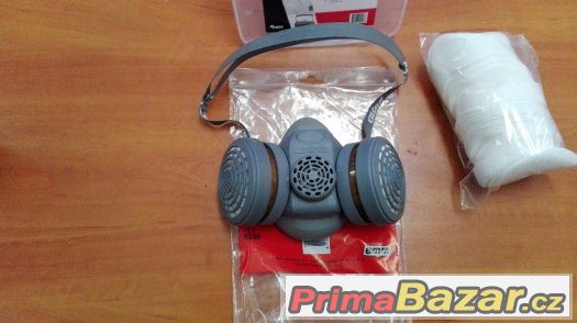 Lehká lakýrnická polomaska ,  COLAD RESPIRATOR – fotografie 3