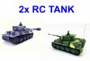 Dárek pro sourozence - 2x RC mini tank Tiger