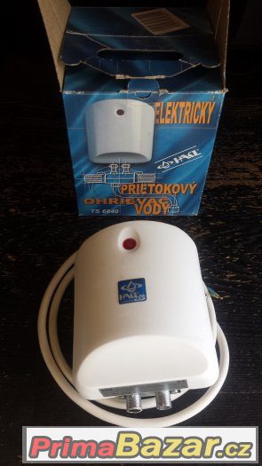 Elektrický průtokový ohřívač HAKL 230 V - NOVÝ – fotografie 1