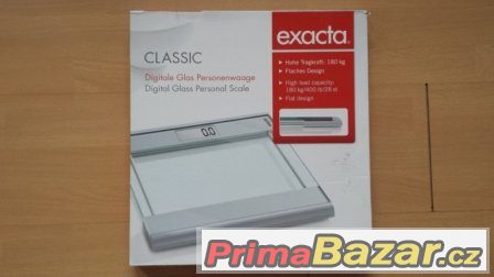 Osobní digitální váha Exacta 180 kg NOVÁ – fotografie 1