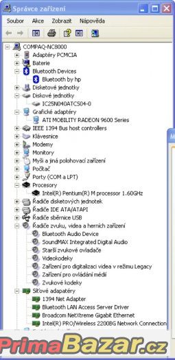 HP Compaq  nc8000 – fotografie 2