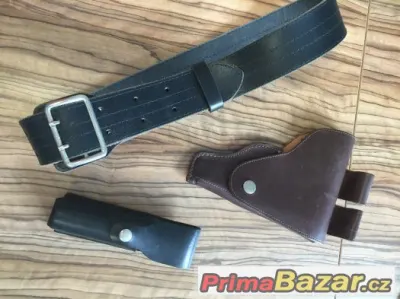 Pouzdra na zbraň, pepřový sprej a opasky