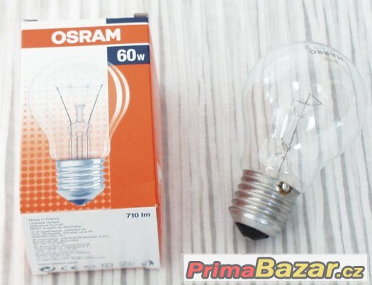 Žárovky klasické závit E27 60 W výrobce OSRAM – fotografie 4
