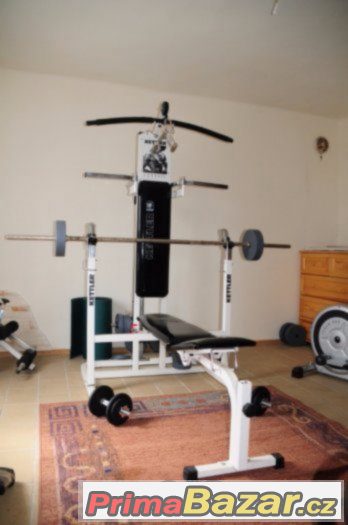 Kettler Classic zánovní posilovací lavice na bench top stav – fotografie 2