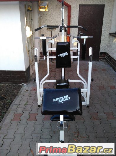 Kettler Sport zánovní posilovací lavice na bench top stav – fotografie 1
