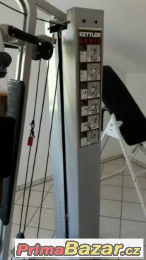 Prodám zánovní multifunkční posilovací věž Kettler Basic – fotografie 3