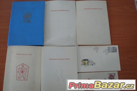 Poštovní známky ČSSR + album – fotografie 1
