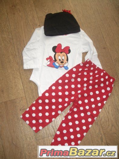 NOVÝ  KOMPLET VEL. 7-9M   90  MINNIE – fotografie 2