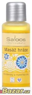 Saloos Bio Masážní olej Masáž hráze 50 ml