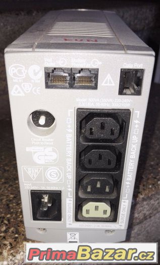Záložní zdroj APC BACK UPS CS350 a CS500 – fotografie 3