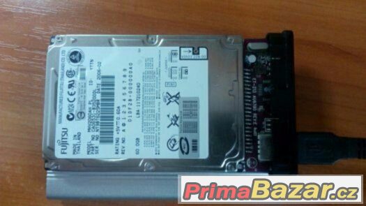 2,5" IDE HDD Fujitsu MHV2060AH 60GB s ráměčkem – fotografie 1