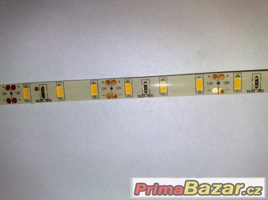 LED pásky SMD 5730 14,4W/m IP 65 teplá bílá - VÝKON +KVALITA – fotografie 2