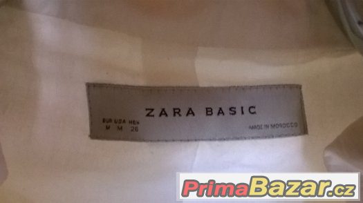 ZARA bílá bunda – fotografie 2