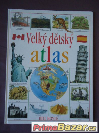 Kniha - Velký dětský atlas – fotografie 1