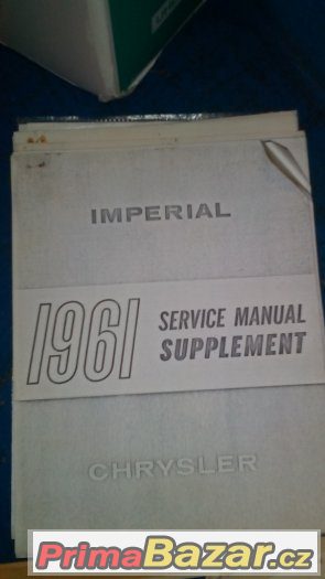 Manual na 1961 CHRYSLER WINDSOR, IMPERIAL – fotografie 1