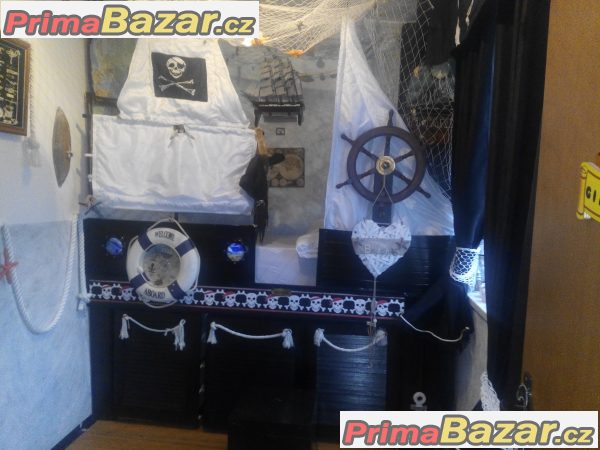 piratsky detsky pokojicek snu – fotografie 1