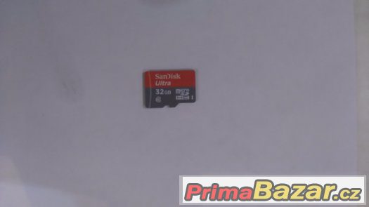 Scandisk Ultra 32GB HC1+ SD adaptér – fotografie 1