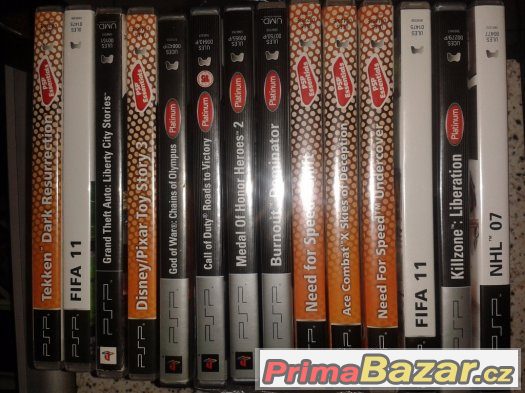 Prodám Hry PSP – fotografie 1