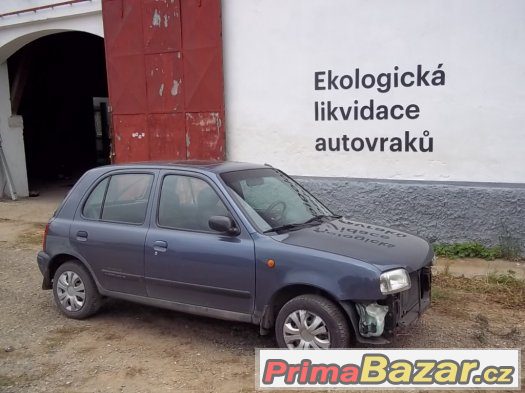 Nissan Micra 1.0 16V rok 1999 – fotografie 1