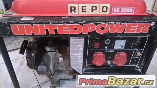Prodám Generátor Unitedpower GG 3300 – fotografie 5