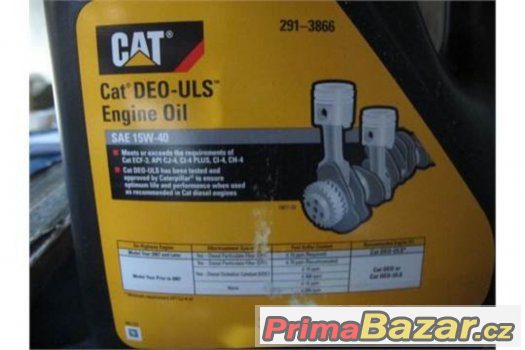 CAT DEO 15W-40 motorový olej – fotografie 1