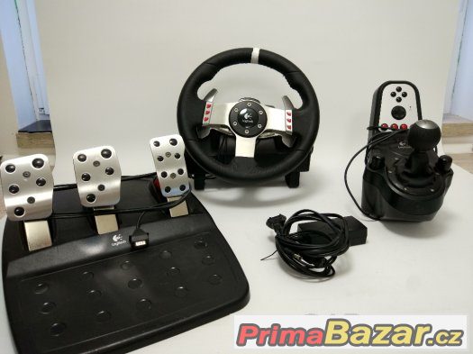 Logitech G27 Racing Wheel - Herní volant - spojka, řad. páka – fotografie 1