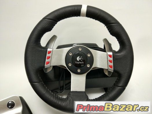 Logitech G27 Racing Wheel - Herní volant - spojka, řad. páka – fotografie 2