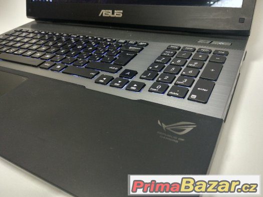HERNÍ DĚLO ASUS ROG G75VW 17,3" i7-3610QM 10GB GTX 660M – fotografie 3