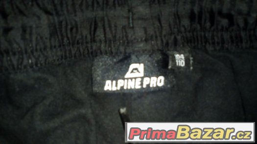 šustákové kalhoty Alpine Pro vel.110 – fotografie 2