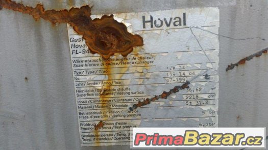 Spalinový trubkový výměník HOVAL – fotografie 2