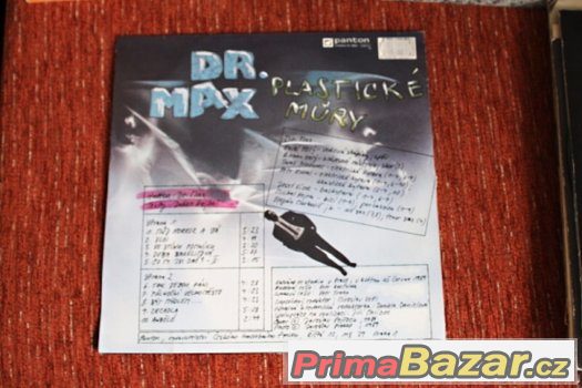 Vinylové  LP Dr. Max - Plastické můry (1989) – fotografie 1