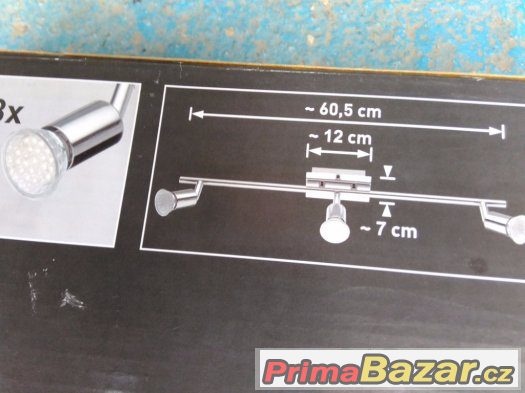 Svítidlo LED 3 bodové NOVÉ – fotografie 4