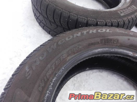 4x zimní pneu 195/65/15 Pireli - Škoda Octavia, VW Golf IV – fotografie 3
