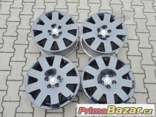Alu kola 5x112 R17 CUBIC - Škoda Superb I, Octavia II – fotografie 2