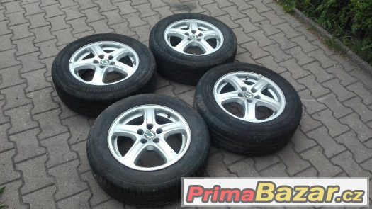 Alu kola 5x100 R15 - Škoda Octavia I, Fabia I, VW Golf IV – fotografie 1