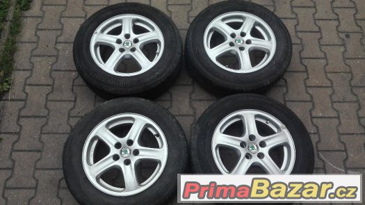 Alu kola 5x100 R15 - Škoda Octavia I, Fabia I, VW Golf IV – fotografie 2